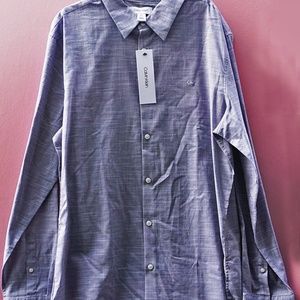 Calvin Klein Gray Shirt